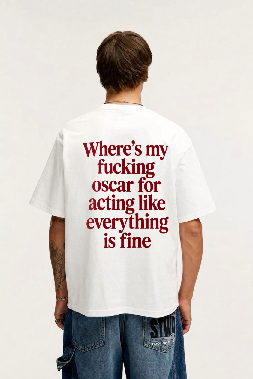 Where's my oscar t-shirt
