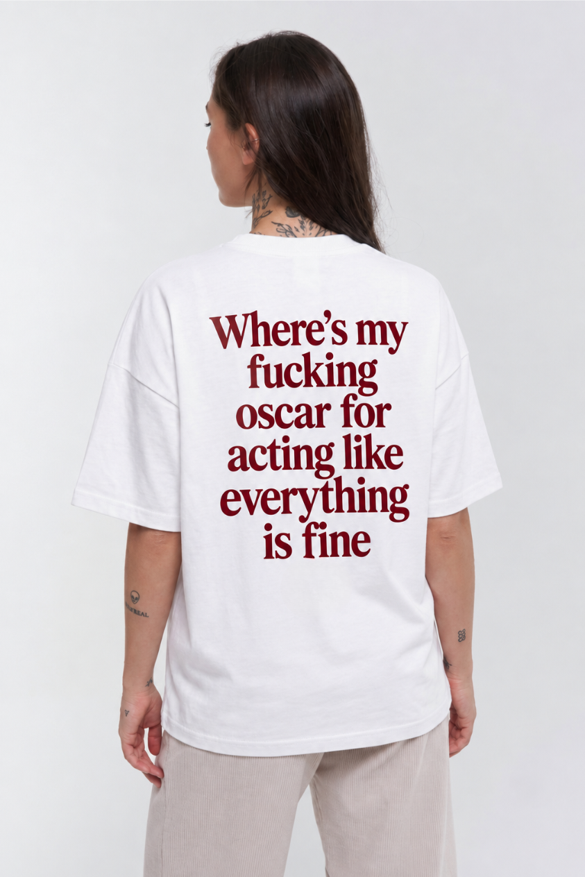 Where's my oscar t-shirt