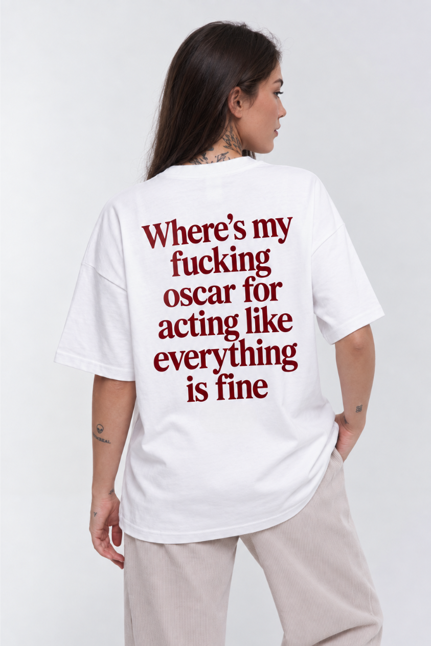 Where's my oscar t-shirt